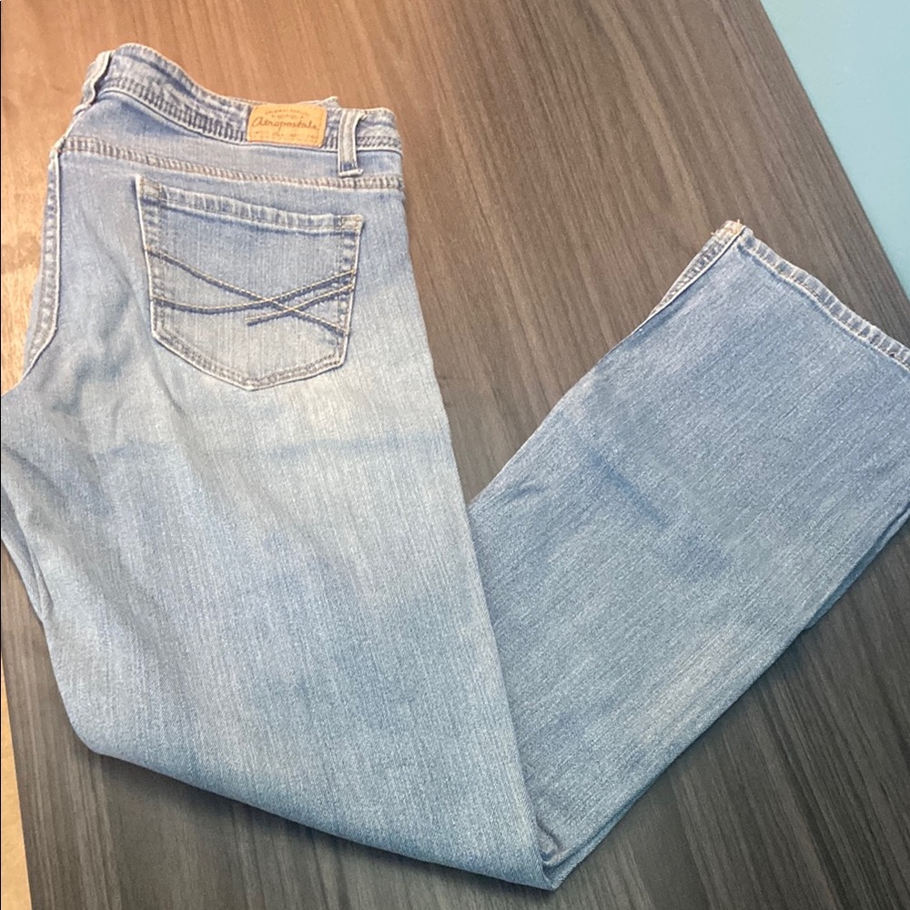 Aeropostale Light Blue Jeans Chelsea Boot Cut Size 8 Regular